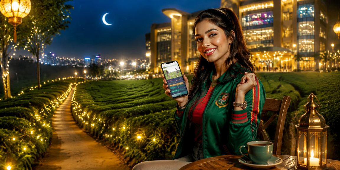ঢাকায় ঈদ উৎসবে ক্রিকেট বেটিং উপভোগরত ভক্তদের দৃশ্য