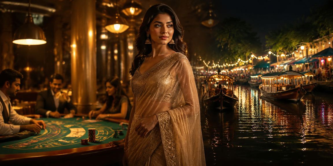 সিলেটে রাতের বাজারে বাকারাত গেমের উত্তেজনাপূর্ণ পরিবেশ